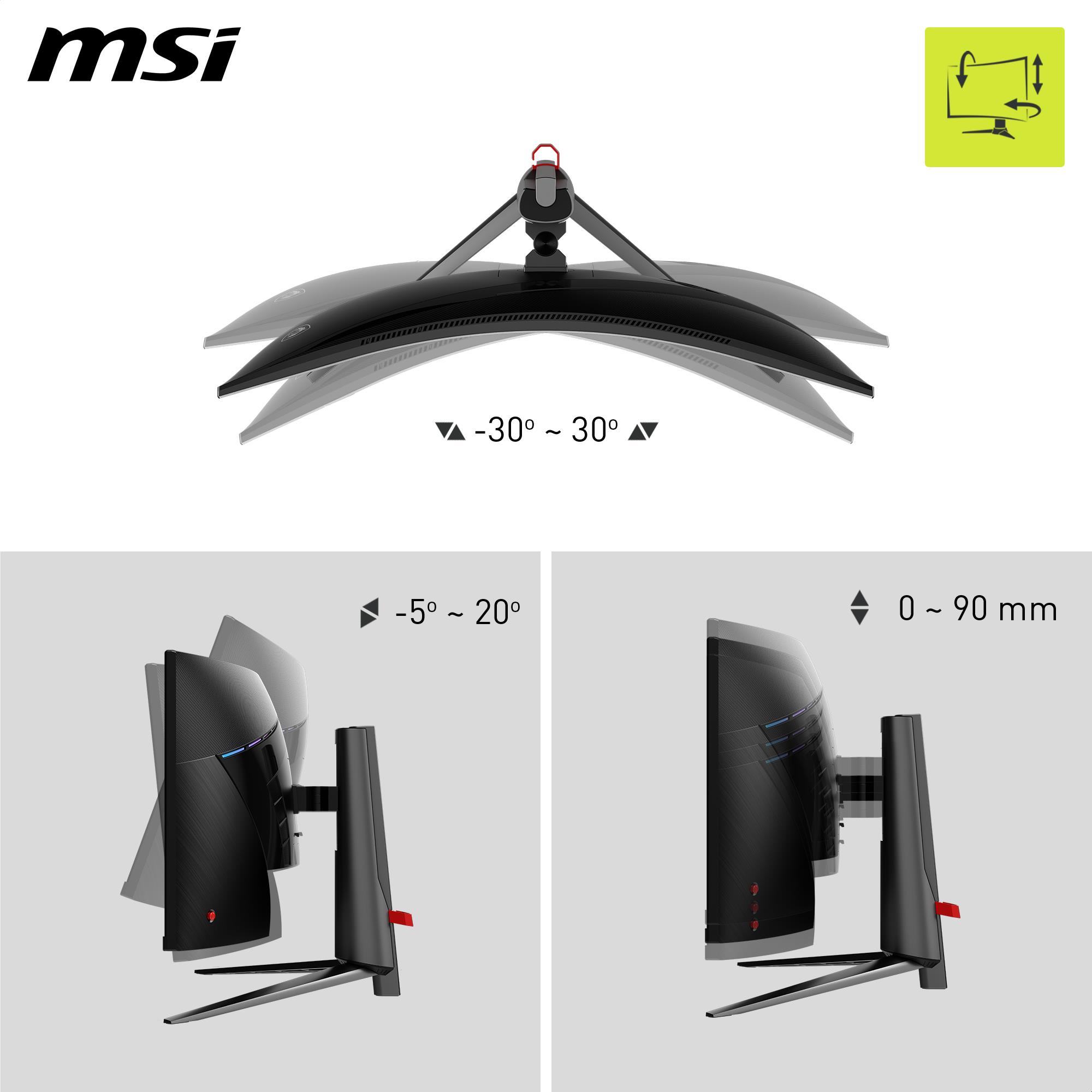 MSI MAG 345CQRF E20 34 200Hz UWQHD Curved Gaming Monitor